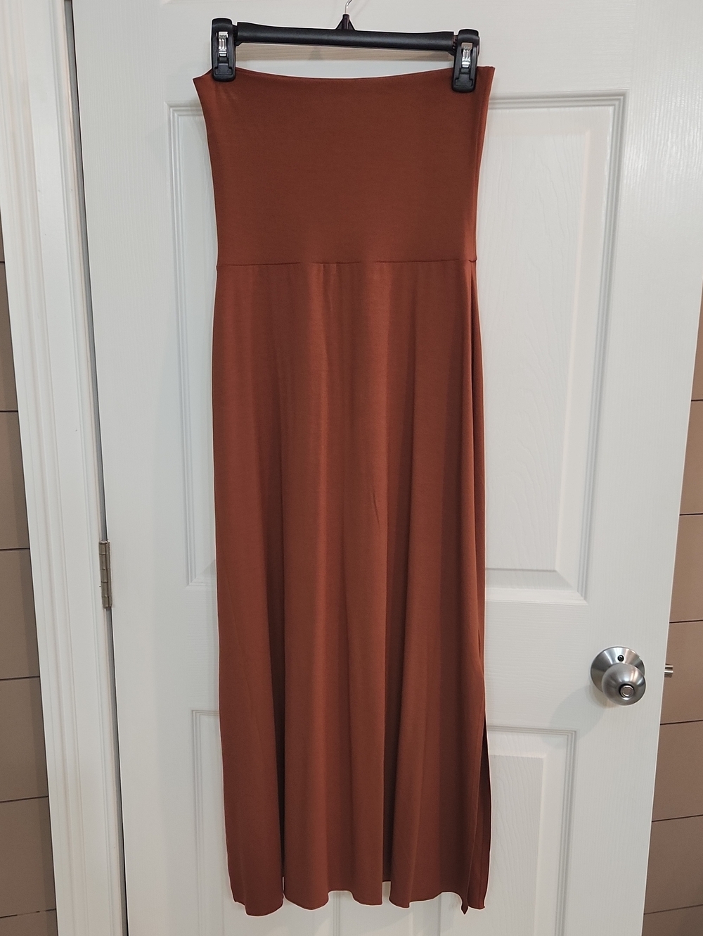Skirt In SPICE By INDIGO LUNA Wear As Fold Over, Straight Or As Dress NEW WTag
